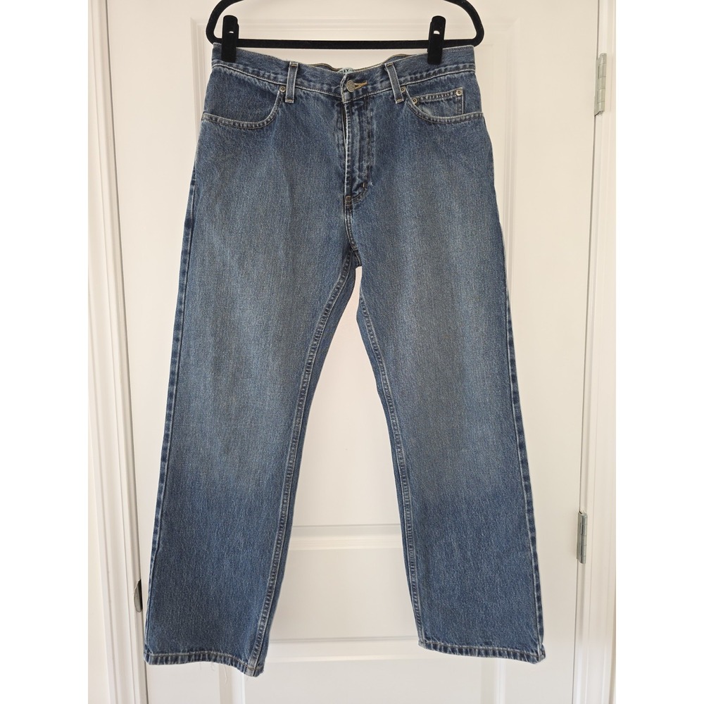 Harley Davidson Genuine MotorClothes Jeans 34x30 Blue Denim Biker Motorcycle